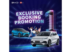 Experience special discounts* during a limited-time promotion when you reserve your BYD vehicle before December 31, 2023