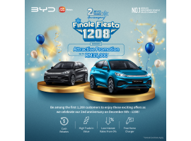 Join the Finale Fiesta 1208: Celebrate BYD’s 2nd Anniversary!