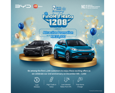 Join the Finale Fiesta 1208: Celebrate BYD’s 2nd Anniversary!